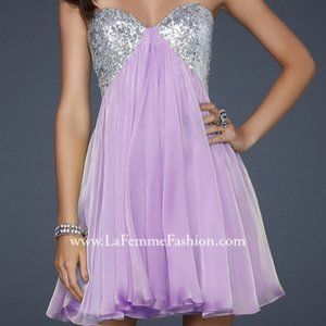 La Femme 17649 Lavender Prom Dress